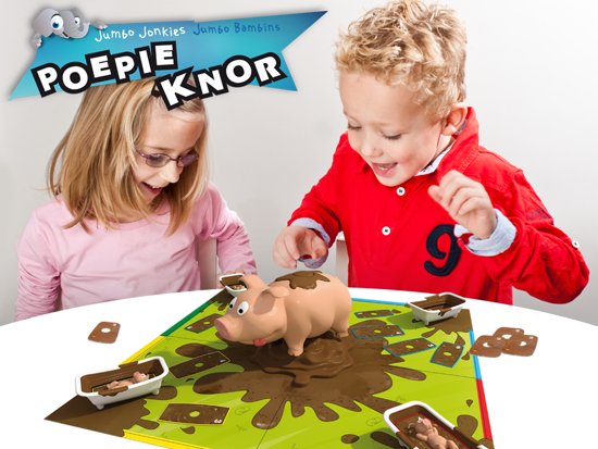 Thumbnail van een extra afbeelding van het spel Poepie Knor - Kinderspel