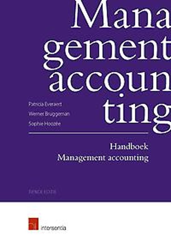 Handboek management accounting, 10de editie