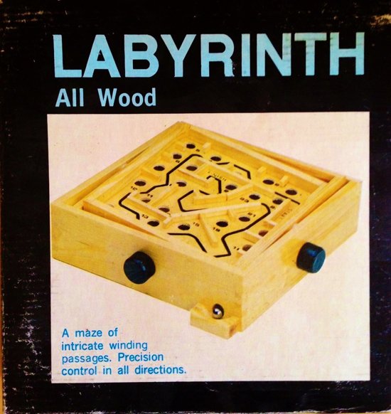 Thumbnail van een extra afbeelding van het spel Labyrinth all Wood