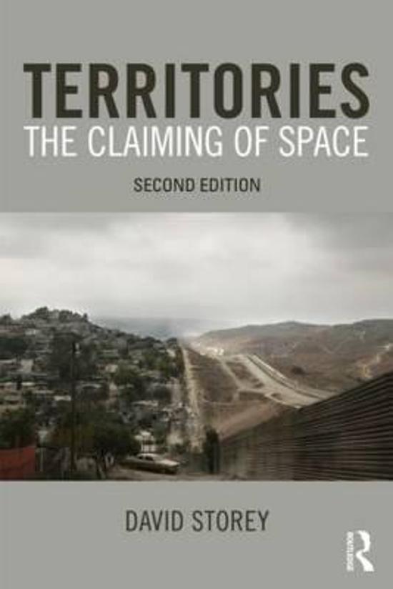David Storey - Territories of Claiming Space (editie 2012)