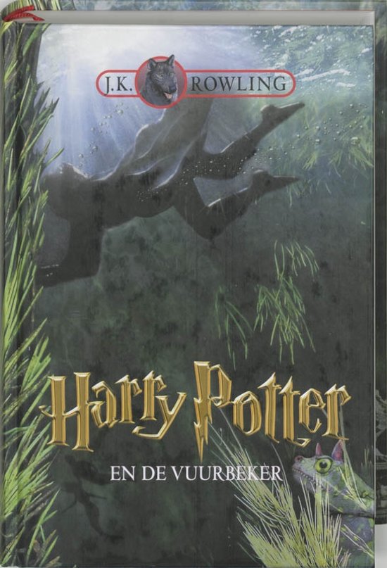 cover Harry Potter 4 - Harry Potter en de vuurbeker