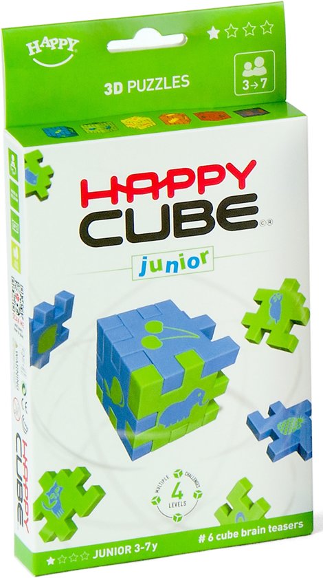 Afbeelding van het spel Happy Cube Junior - 6 pack
