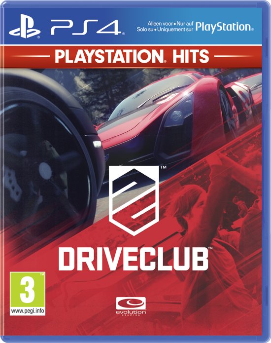 PlayStation Hits: Driveclub PS4