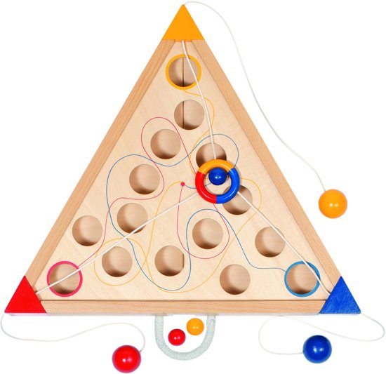Afbeelding van het spel Behendigheidsspel: TRICOURS 37x31cm, in hout, 4+