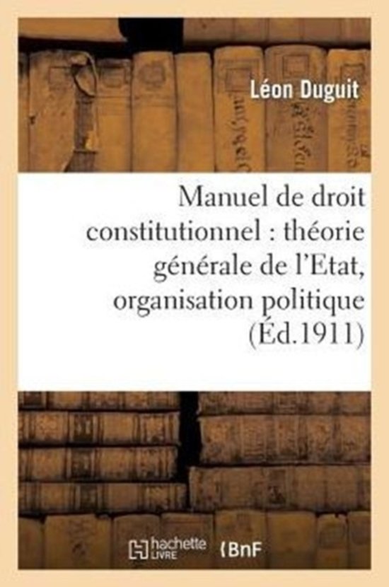 Manuel de Droit Constitutionnel