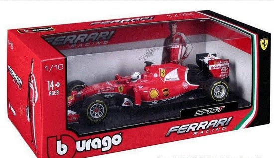 Ferrari F1 SF-15 K.Raikkonen 2015 Burago 1-18