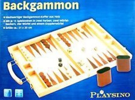 Afbeelding van het spel Backgammon spel hout Playsino