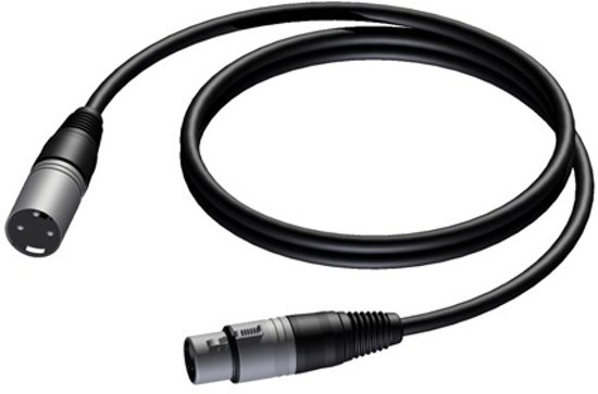 ProCab CAB901 XLR-kabel 0,5 meter