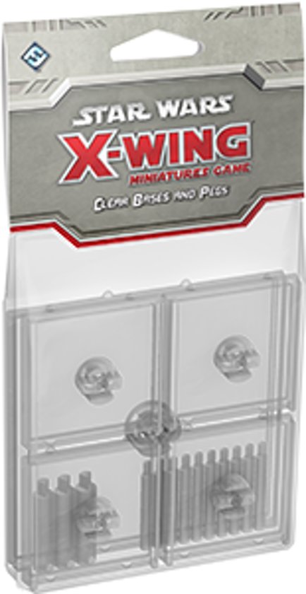 Afbeelding van het spel Clear Bases and Pegs Accessory: X-Wing Mini Game