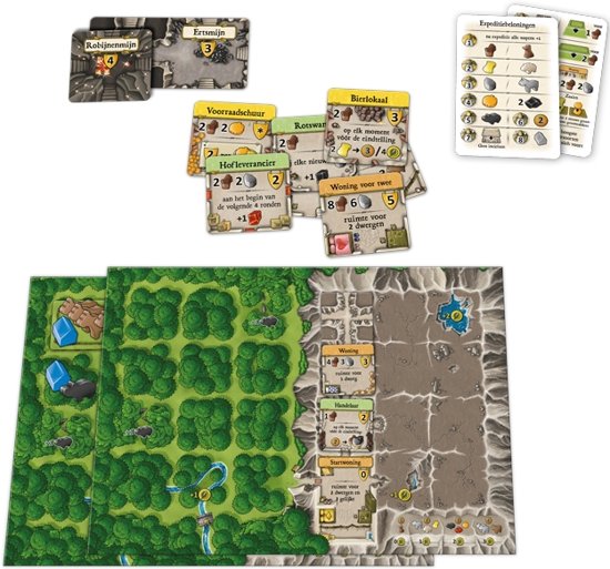 Thumbnail van een extra afbeelding van het spel Caverna - Bordspel