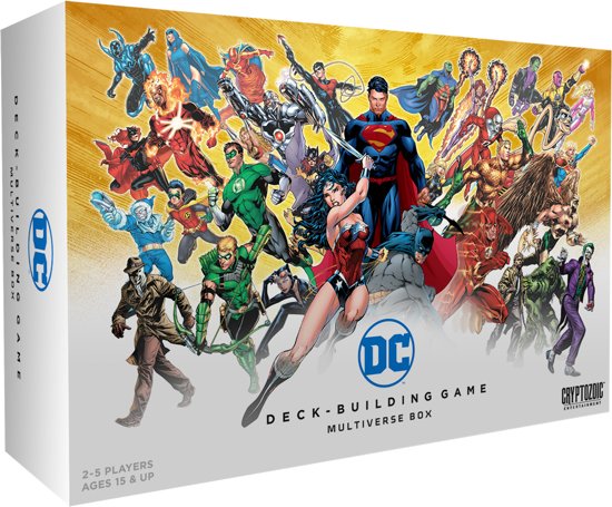 Afbeelding van het spel DC Comics Deck-building Multiverse Box
