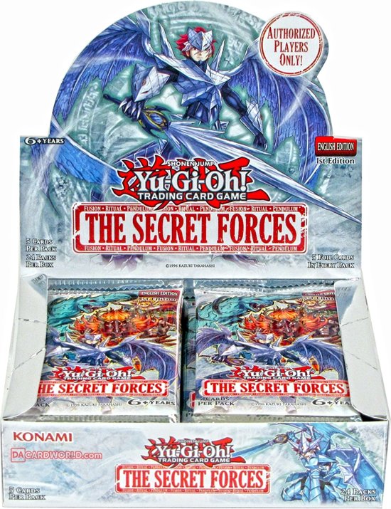 Afbeelding van het spel Yu-Gi-Oh: The Secret Forces Booster Display