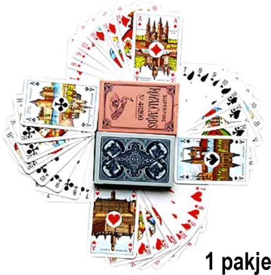 Afbeelding van het spel Speelkaarten Hondjes - Roze