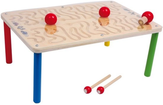 Afbeelding van het spel Small foot Houten speeltafel: doolhof magnetisch