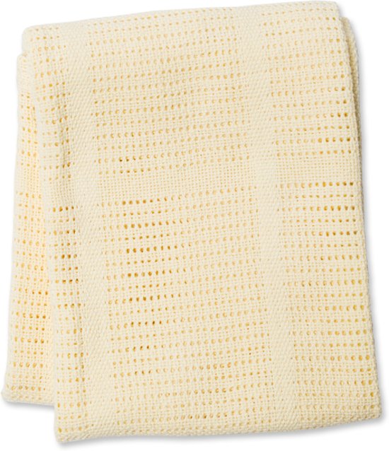 Lulujo Cellular Blanket - Yellow
