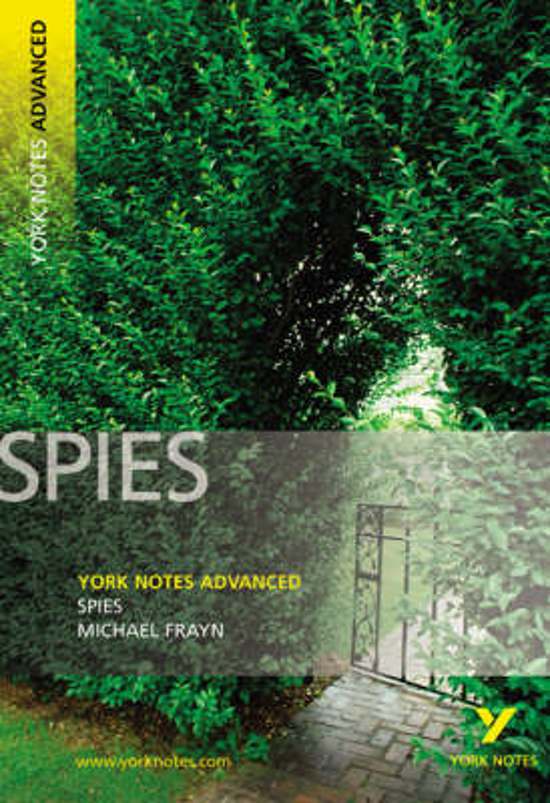 Spies: York Notes Advanced