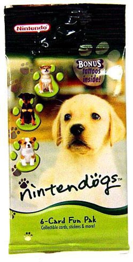 Afbeelding van het spel Nintendogs Trading Card Pack