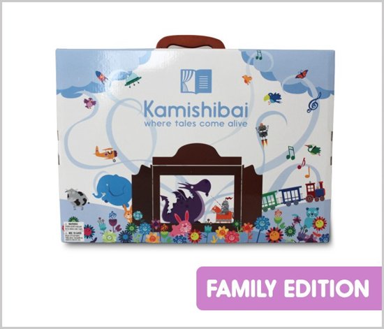 Thumbnail van een extra afbeelding van het spel Kamishibai Theater A4 Family Edition