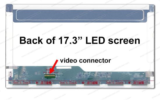 N173HGE-L11 Rev.C1 17.3 inch LCD scherm 1920x1080 mat 40Pin