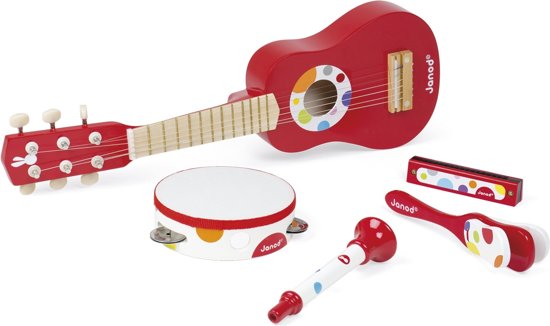 Janod Confetti Muziekinstrumenten Set
