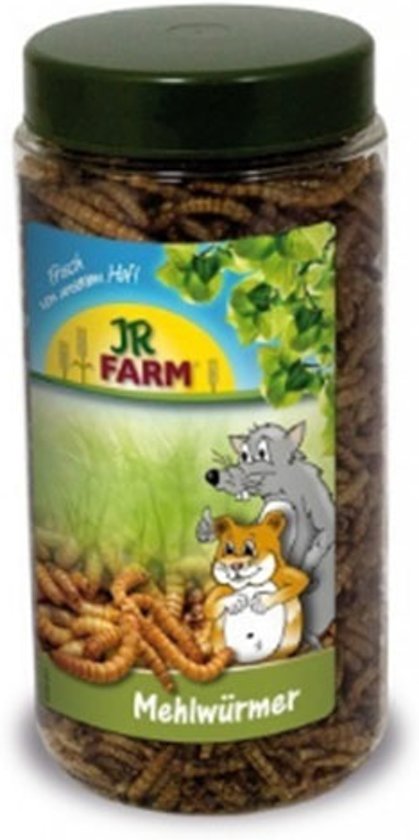 JR Farm - Meelwormen - 70g - Verpakt per 3 - Knaagdierensnack