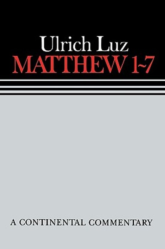 The Gospel of Matthew - Community 