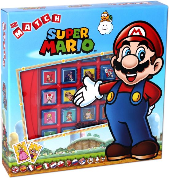 Top Trumps Match Super Mario - Kubusspel