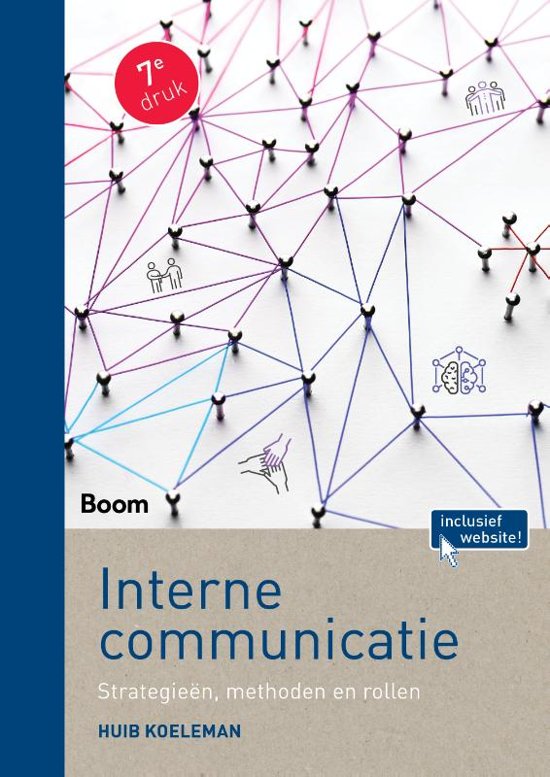 Samenvatting Interne communicatie, ISBN: 9789024400904  Interne Communicatie Huib Koeleman