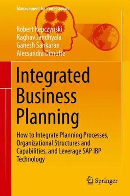 integrated business planning book