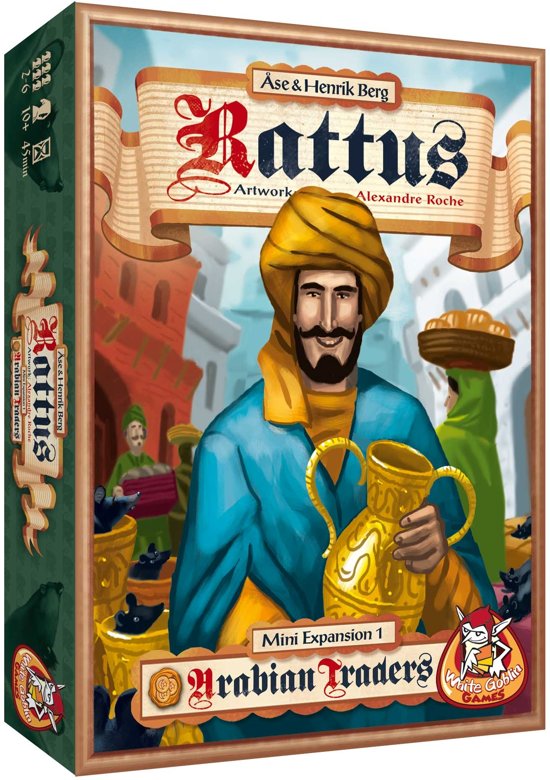 Afbeelding van het spel Rattus Mini Expansion 1: Arabian Traders