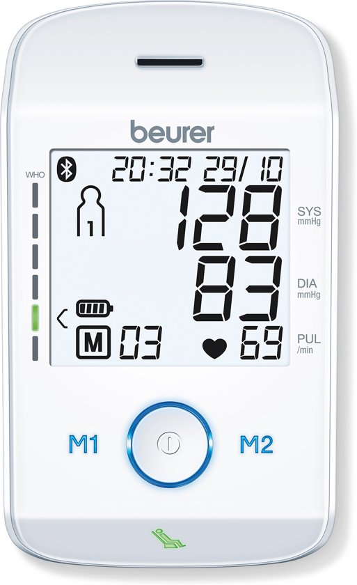Beurer BM85 - Bloeddrukmeter Bovenarm Bluetooth®