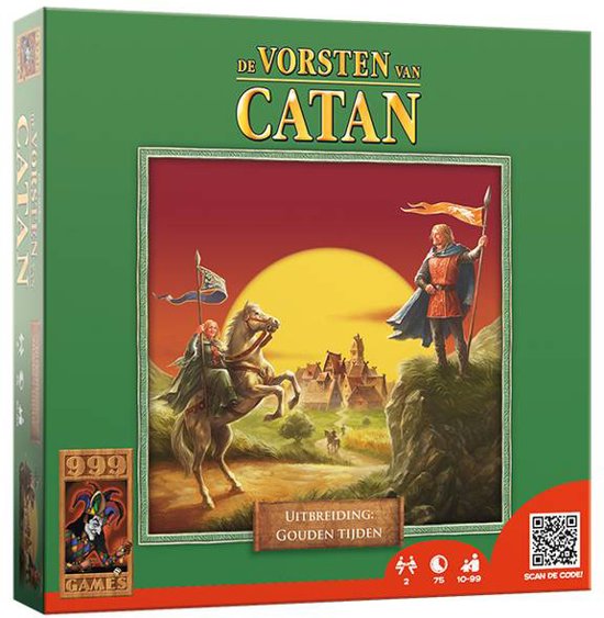 Afbeelding van het spel De Vorsten van Catan: Uitbreiding Gouden Tijden - kaartspel