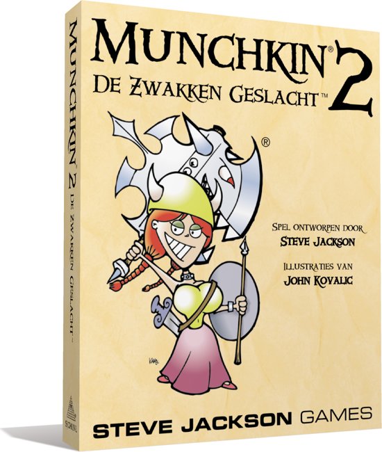 Afbeelding van het spel Munchkin 2 - De zwakken geslacht - Kaartspel