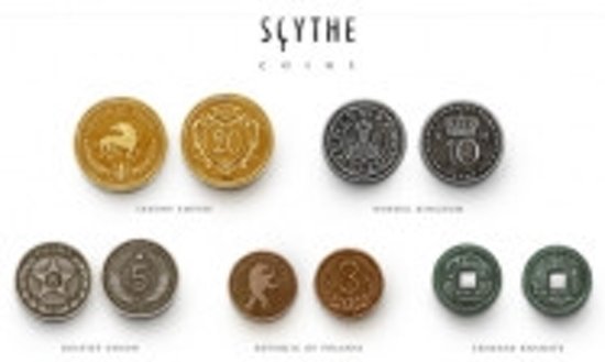 Afbeelding van het spel Scythe Metal Coins Upgrade Pack