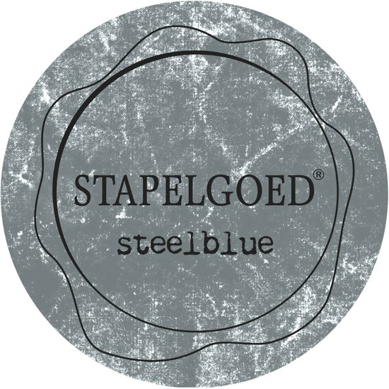 Stapelgoed - Matte Lak - Steelblue - Blauw - 1L