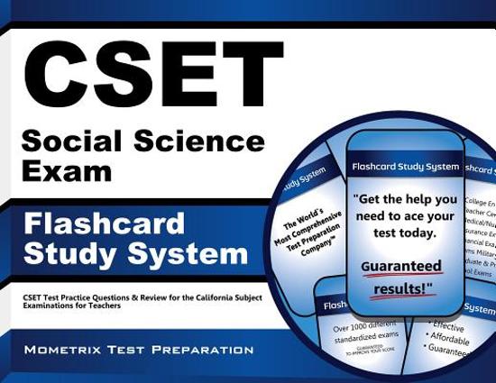 Afbeelding van het spel Cset Social Science Exam Flashcard Study System