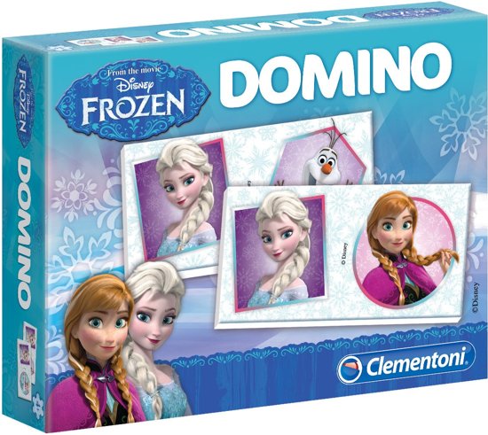 Afbeelding van het spel Clementoni Domino Frozen 28-delig
