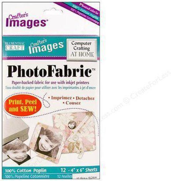 5 sheets PhotoFabric Cotton Poplin Fabric Sheets