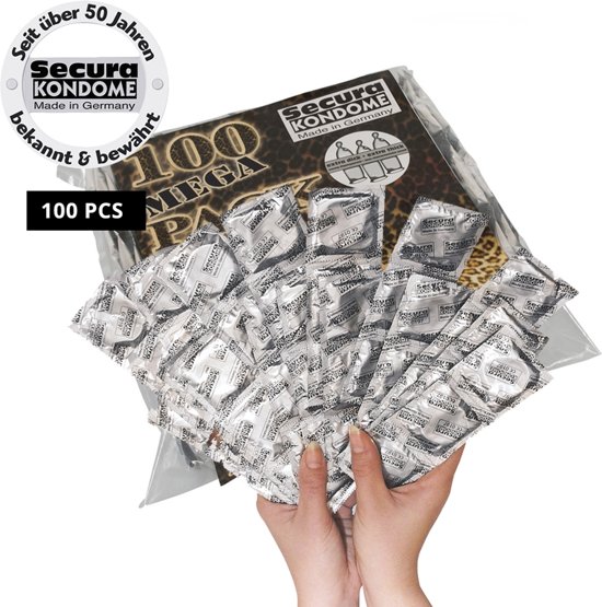 Secura Transparant Condooms - 100 stuks