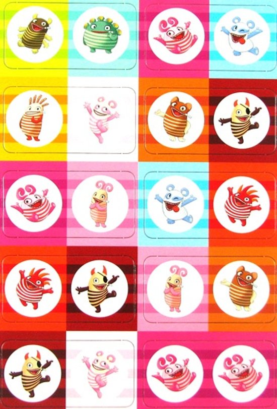 Thumbnail van een extra afbeelding van het spel De Zorgenvriendjes, Domino - Kinderspel