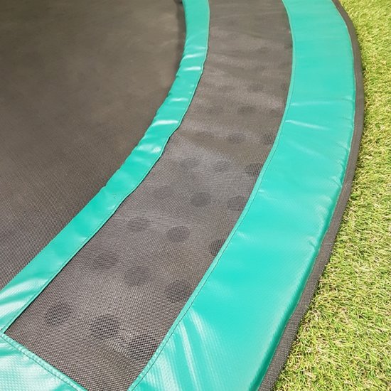 Flat To The Ground trampoline Capital Play 305 groen inground