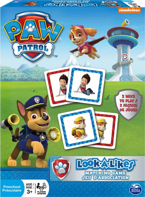 Thumbnail van een extra afbeelding van het spel PAW Patrol Games Look a Likes - Kinderspel