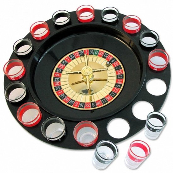 Thumbnail van een extra afbeelding van het spel Drankspel shot roulette