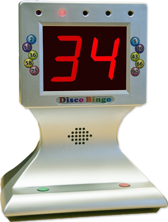 Afbeelding van het spel Bingomachine Elektronisch Disco Bingo