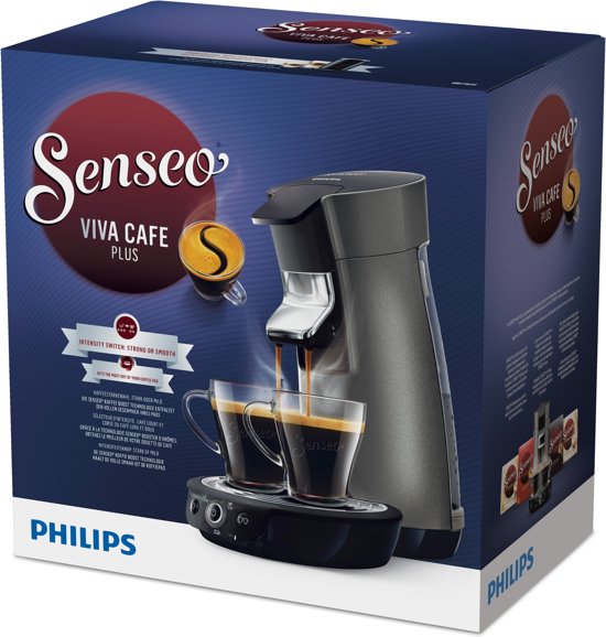 Philips Senseo Viva Café Donkergrijs HD7831/50