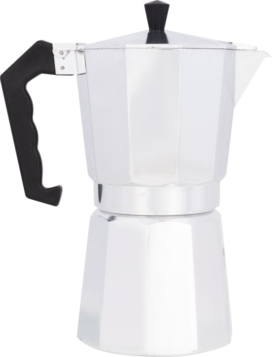 Espressomaker percolator 9-kops Alu