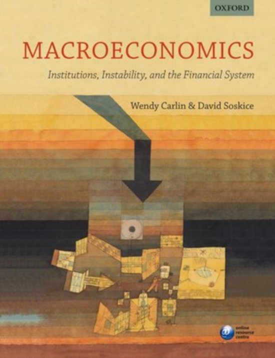 Summary: Financial markets and institutions; Macroeconomics Institutions, Instability and the Financial System - Wendy Carlin & David Soskice