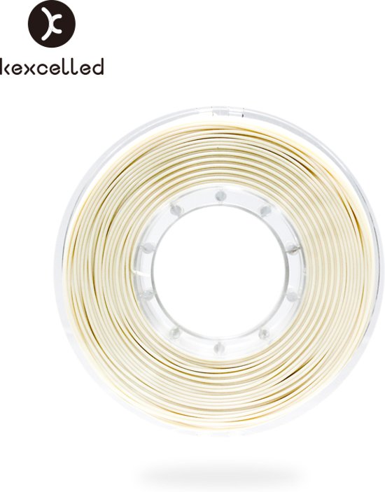 kexcelled-PLAsilk-1.75mm-wit/white-500g(0.5kg)-3d printing filament