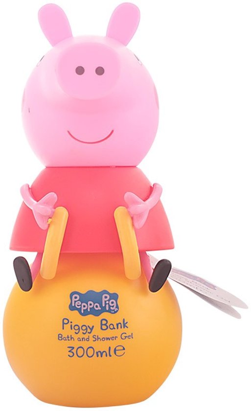 Foto van Cartoon PEPPA PIG figura - shower gel - 300 ml