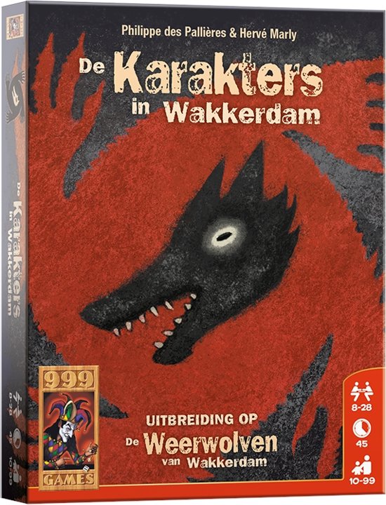 Afbeelding van het spel Weerwolven - De karakters in Wakkerdam uitbreidingset - Kaartspel